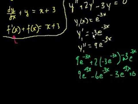 khan academy differential equations