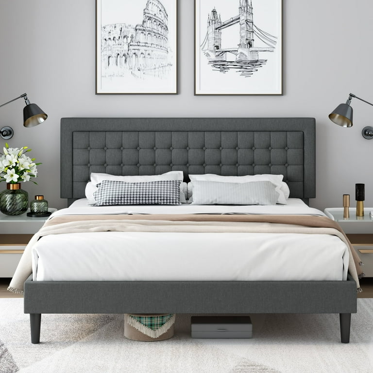 king size bed frame walmart