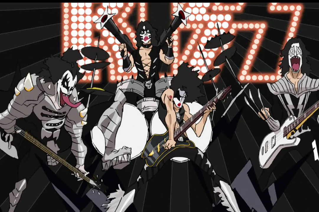 kiss band anime