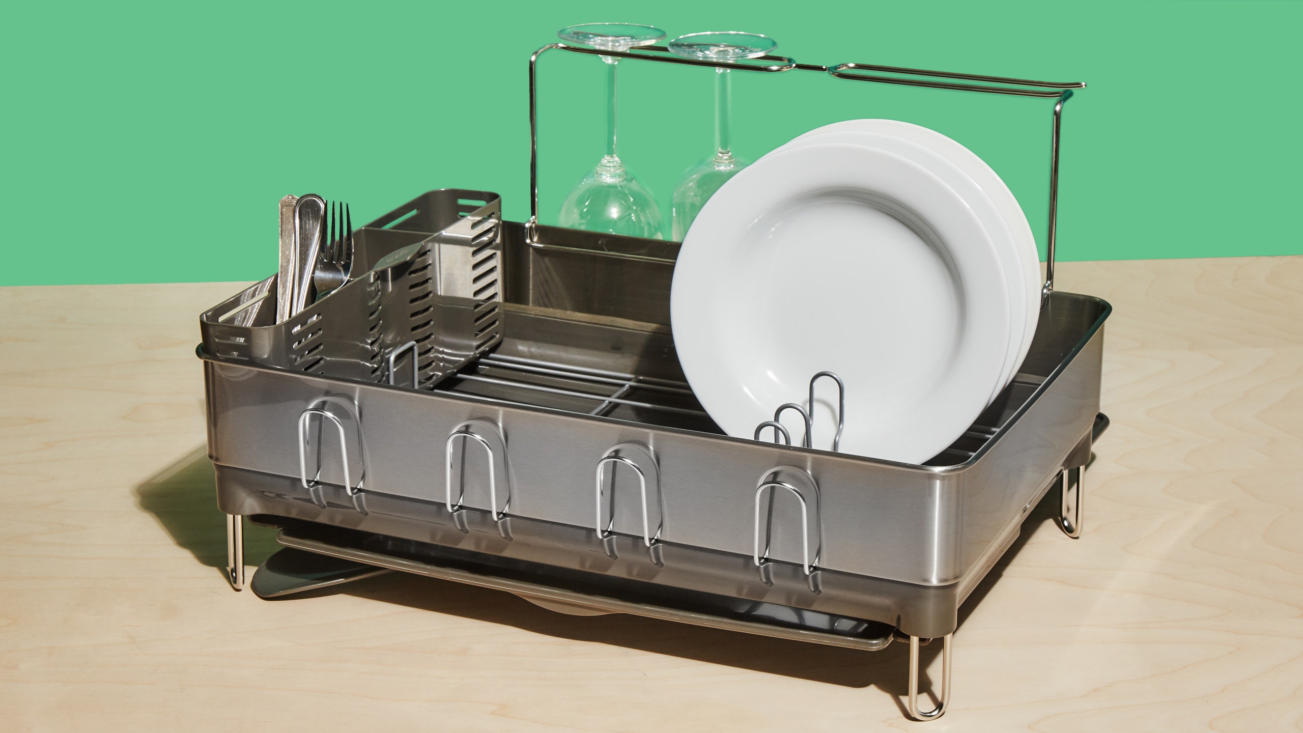 kitchen dish drying rack