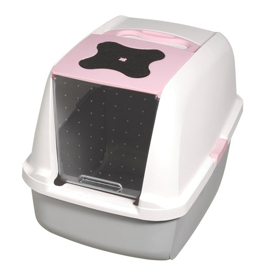 kitty litter tray with lid