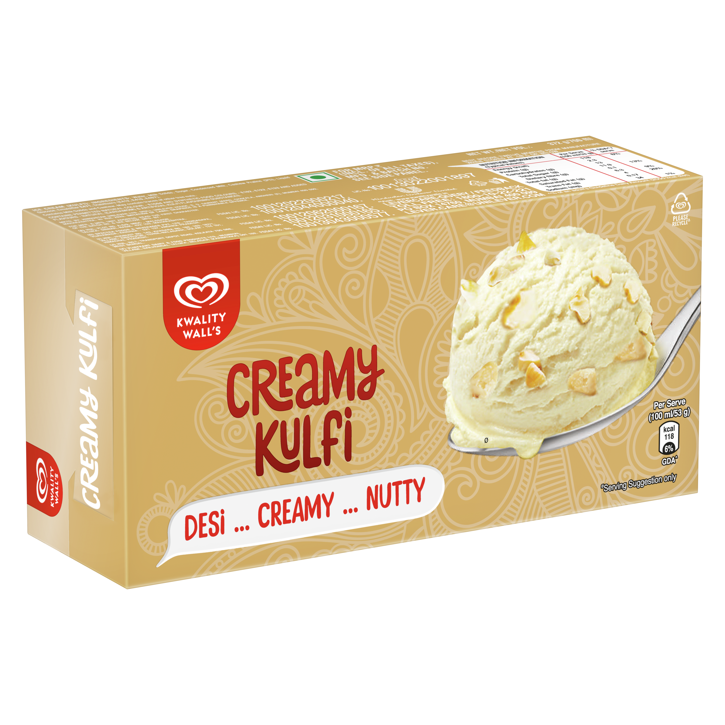 kwality walls kulfi ice cream