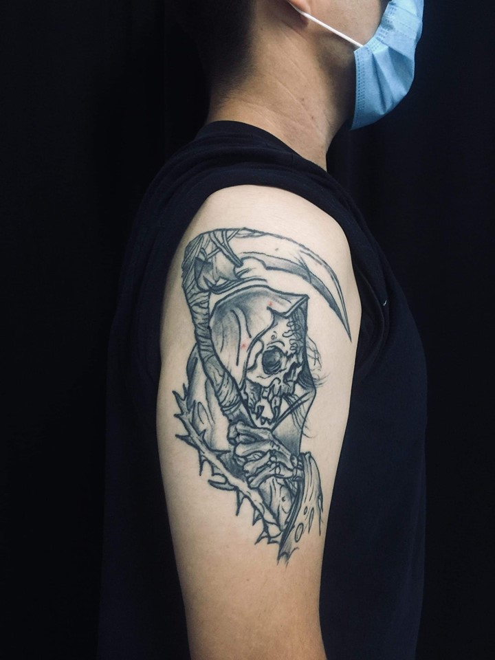 la santa muerte tatuajes