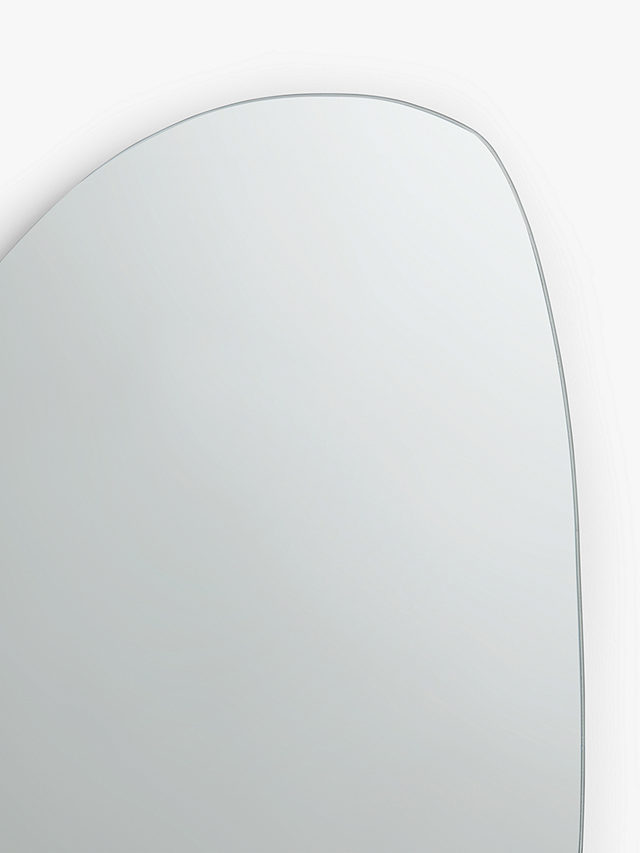 large pebble mirror