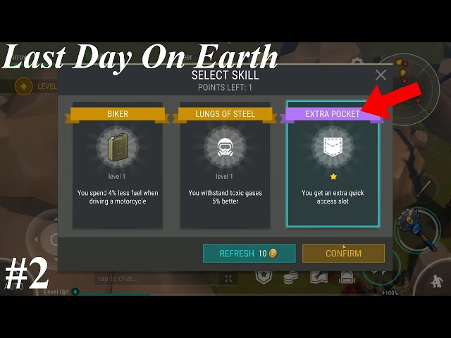 last day on earth extra pocket