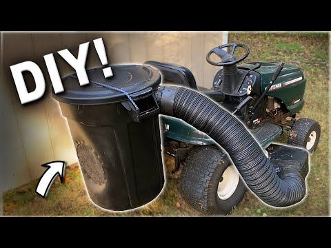 lawn mower grass catcher