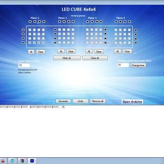 led cube code generator