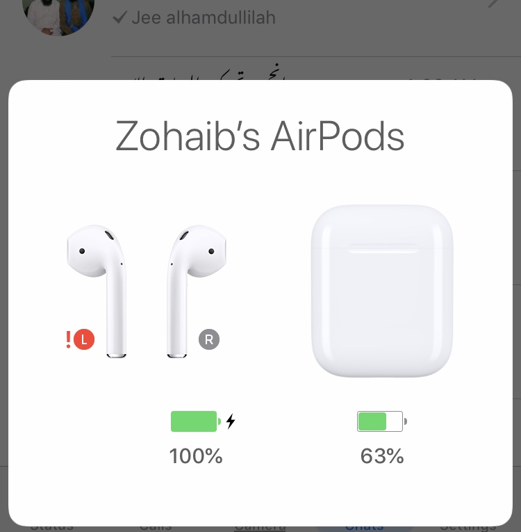 left airpod stops working