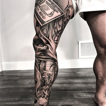 leg tattoos for men