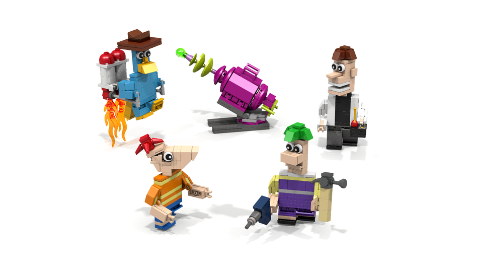 lego phineas and ferb