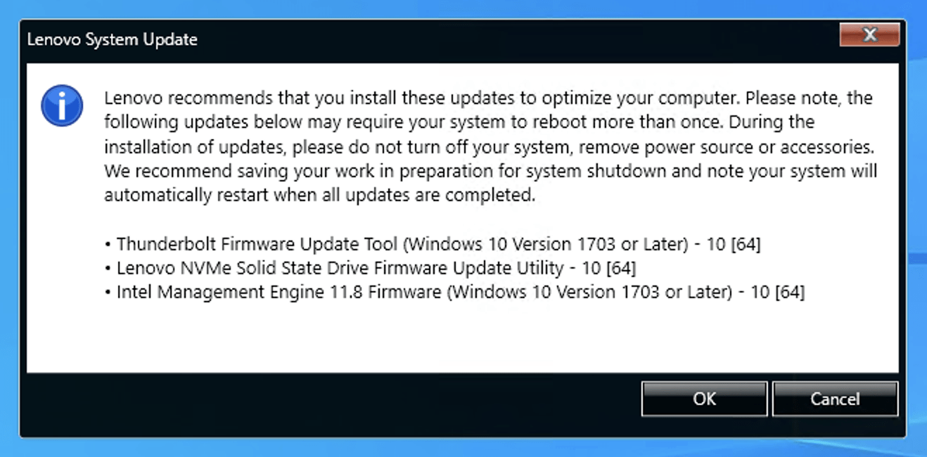 lenovo sytem update