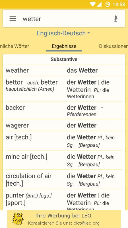 leo deutsch spanisch übersetzer