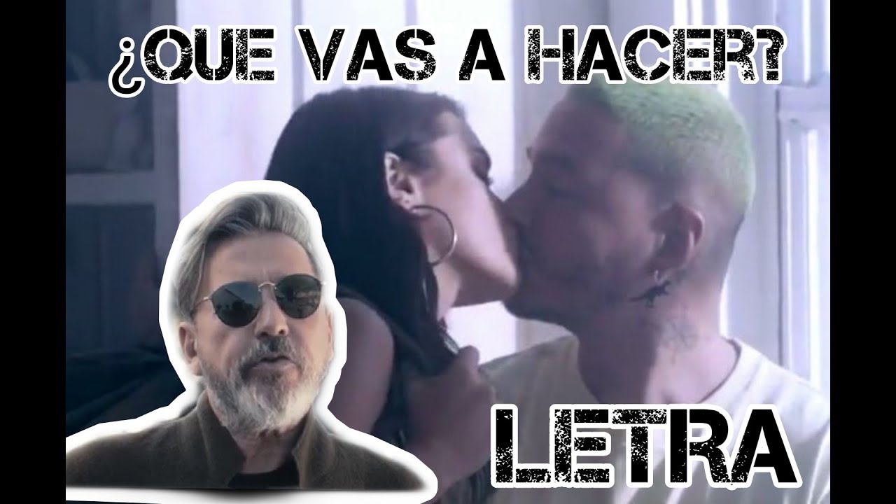 letra de que vas a hacer ahora ricardo montaner