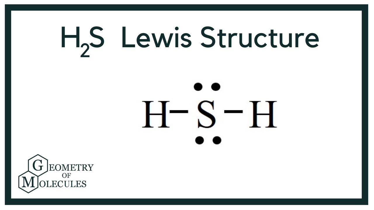 lewis dot of h2s