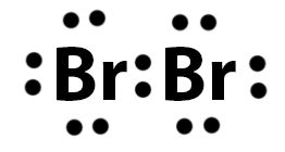 lewis dot structure for br2