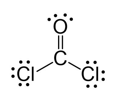 lewis dot structure for cocl2