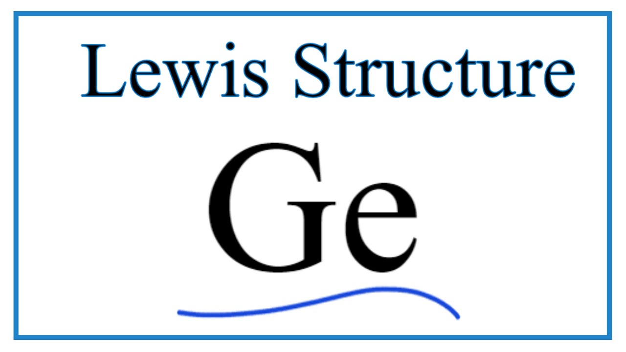 lewis dot structure germanium