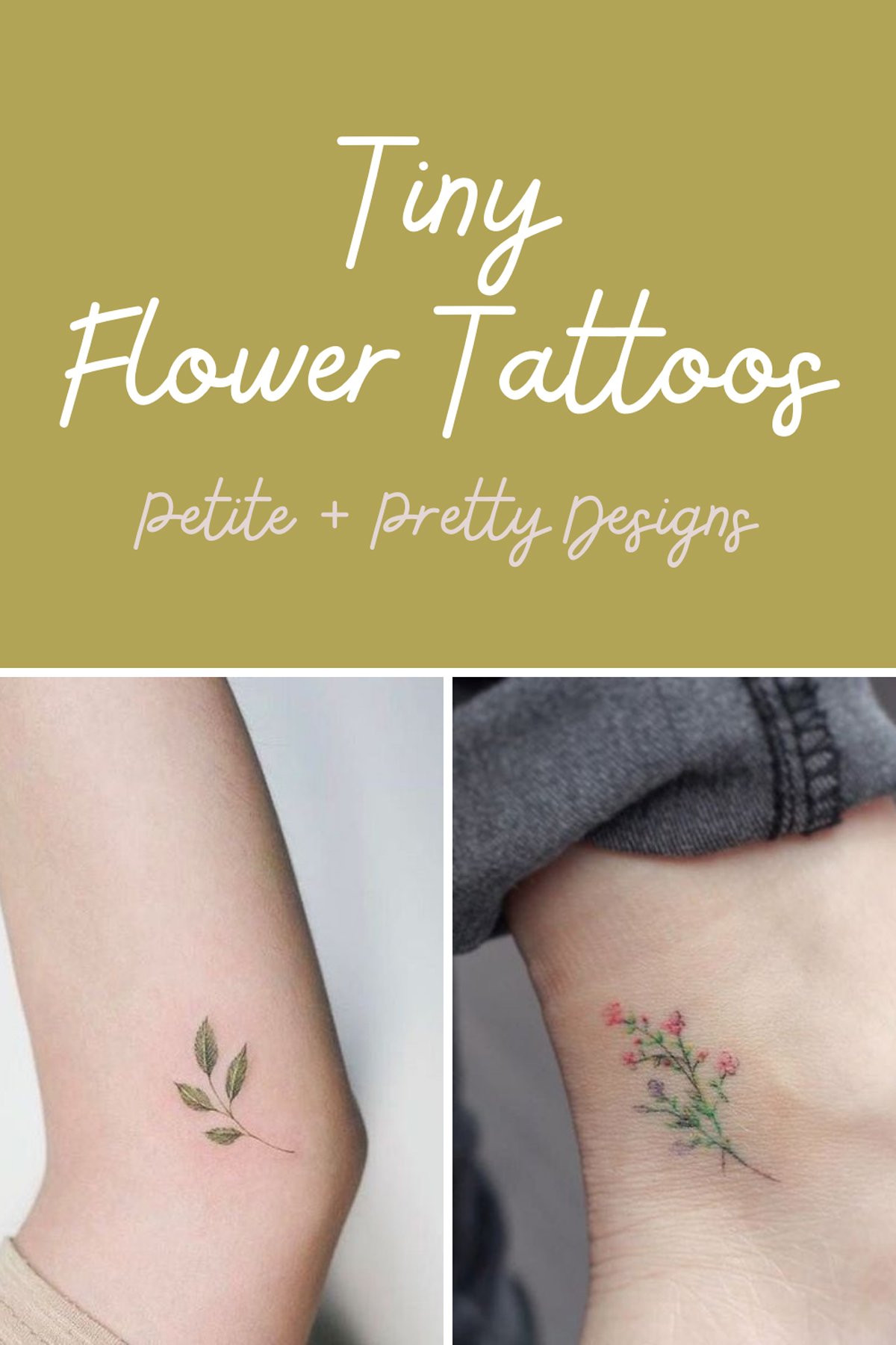 little flower tattoos