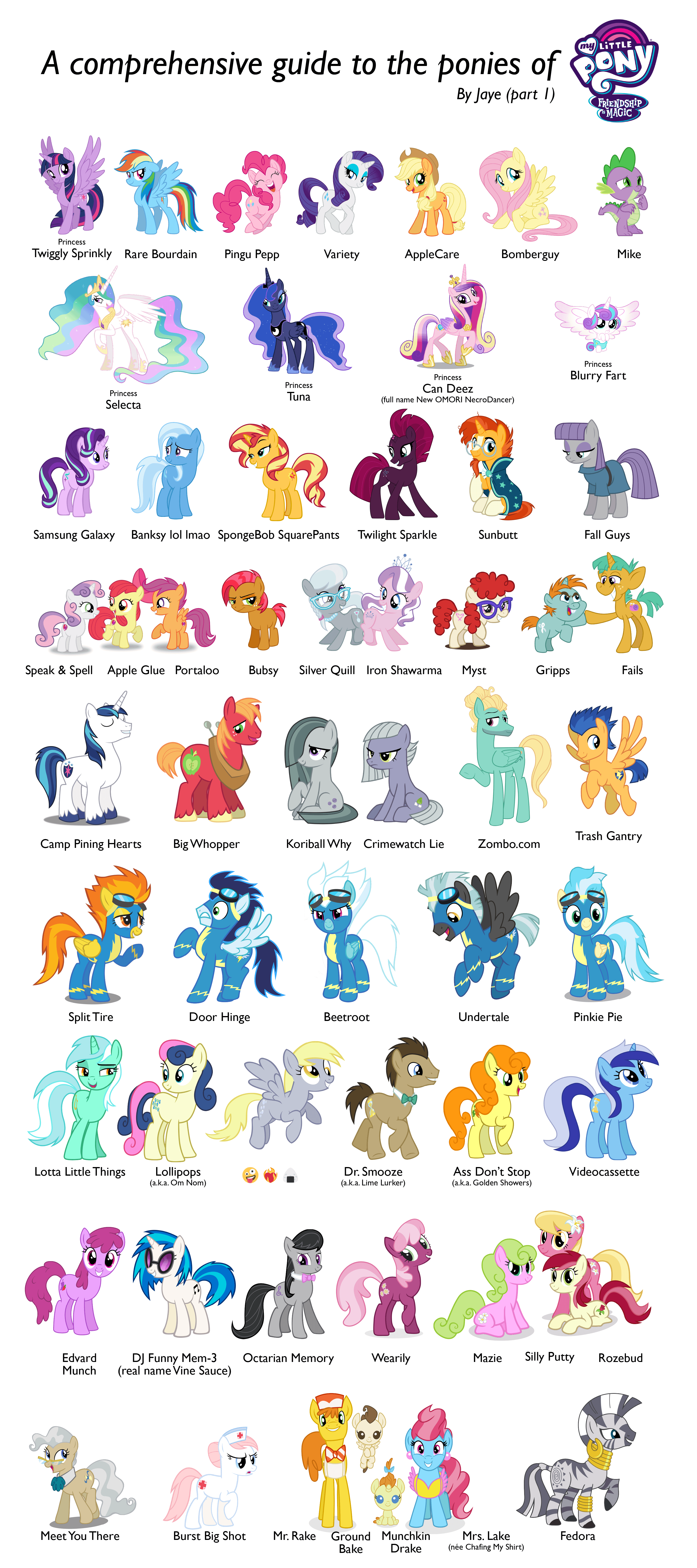 little pony names