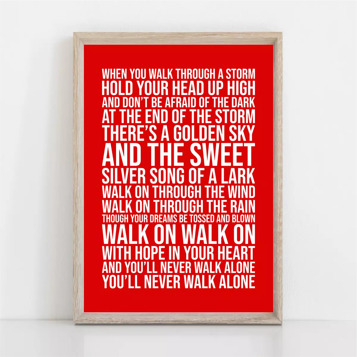 liverpool never walk alone lyrics