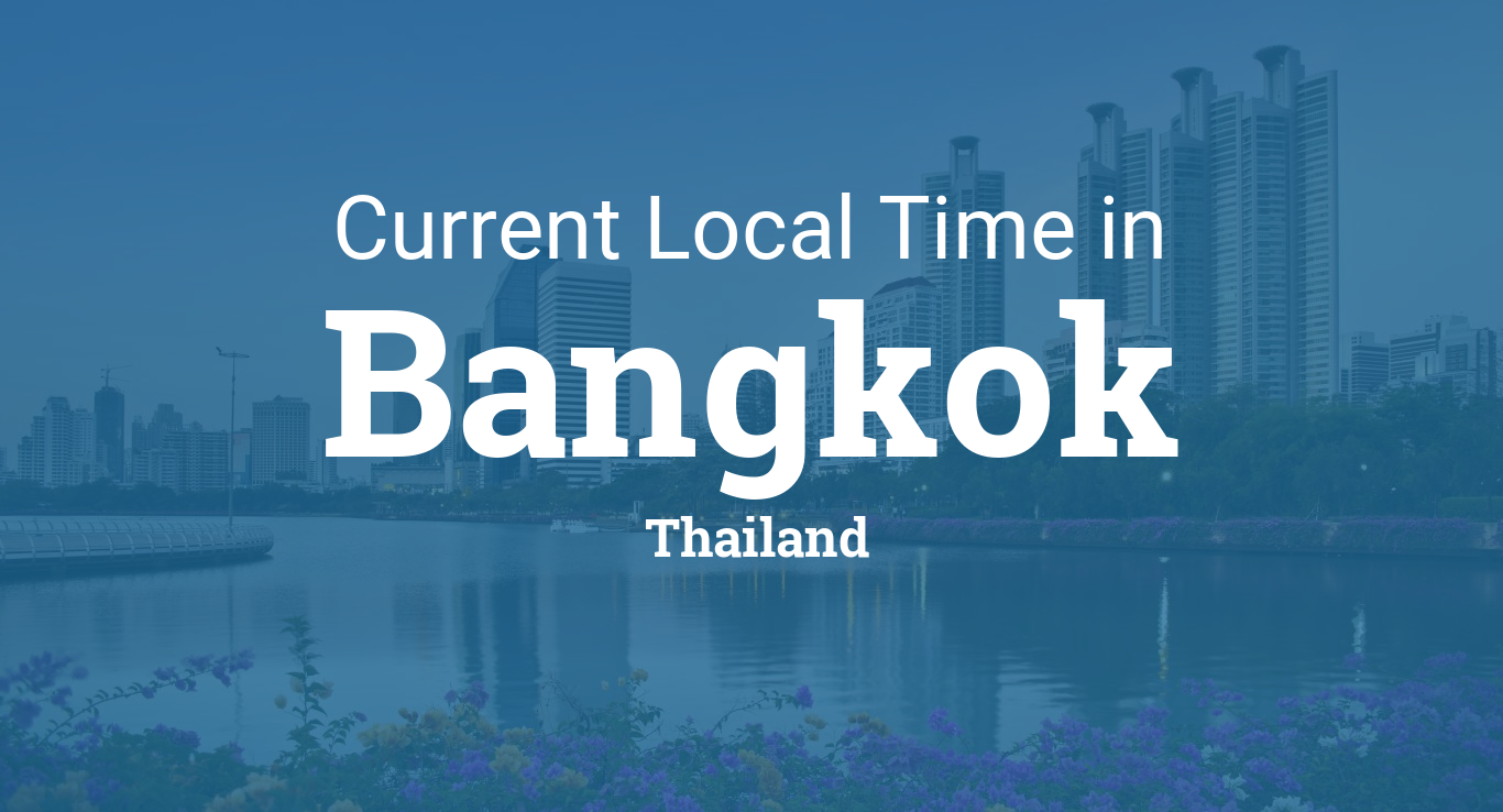 local time bangkok thailand