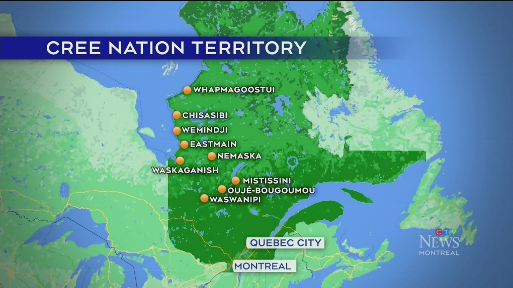 location of fires in quebec