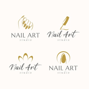 logotipos de uñas