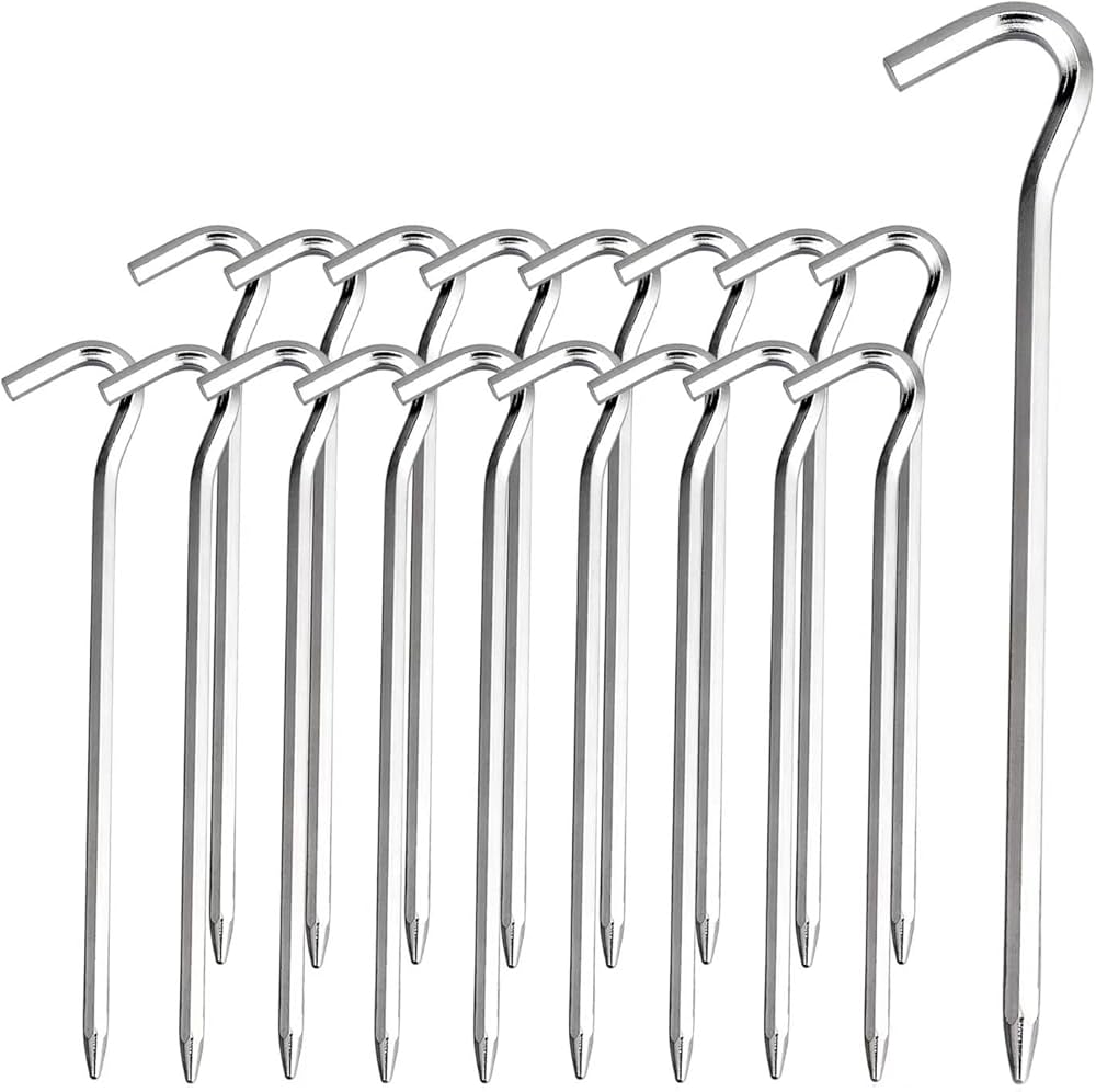 long tent pegs