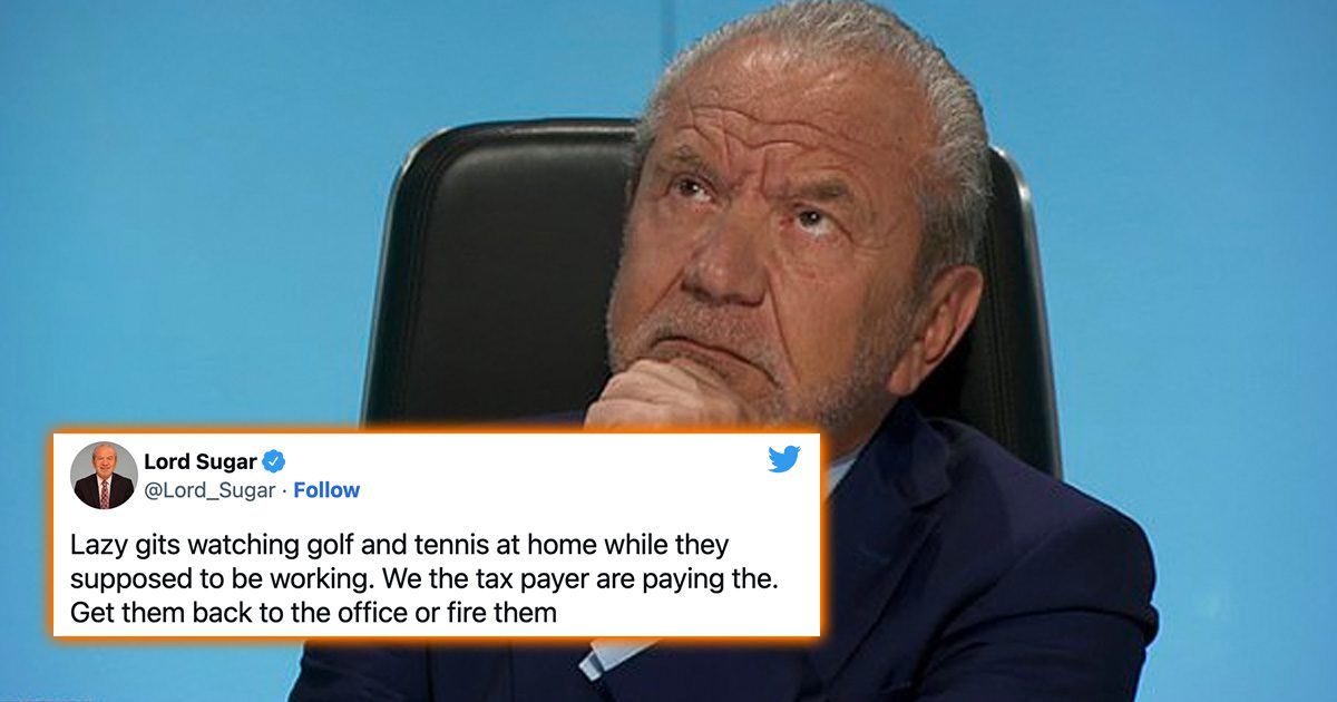 lord sugar twitter