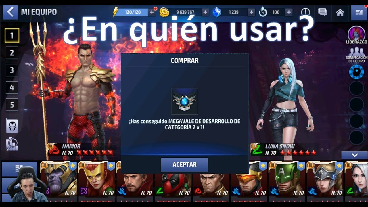 los mejores personajes de marvel future fight