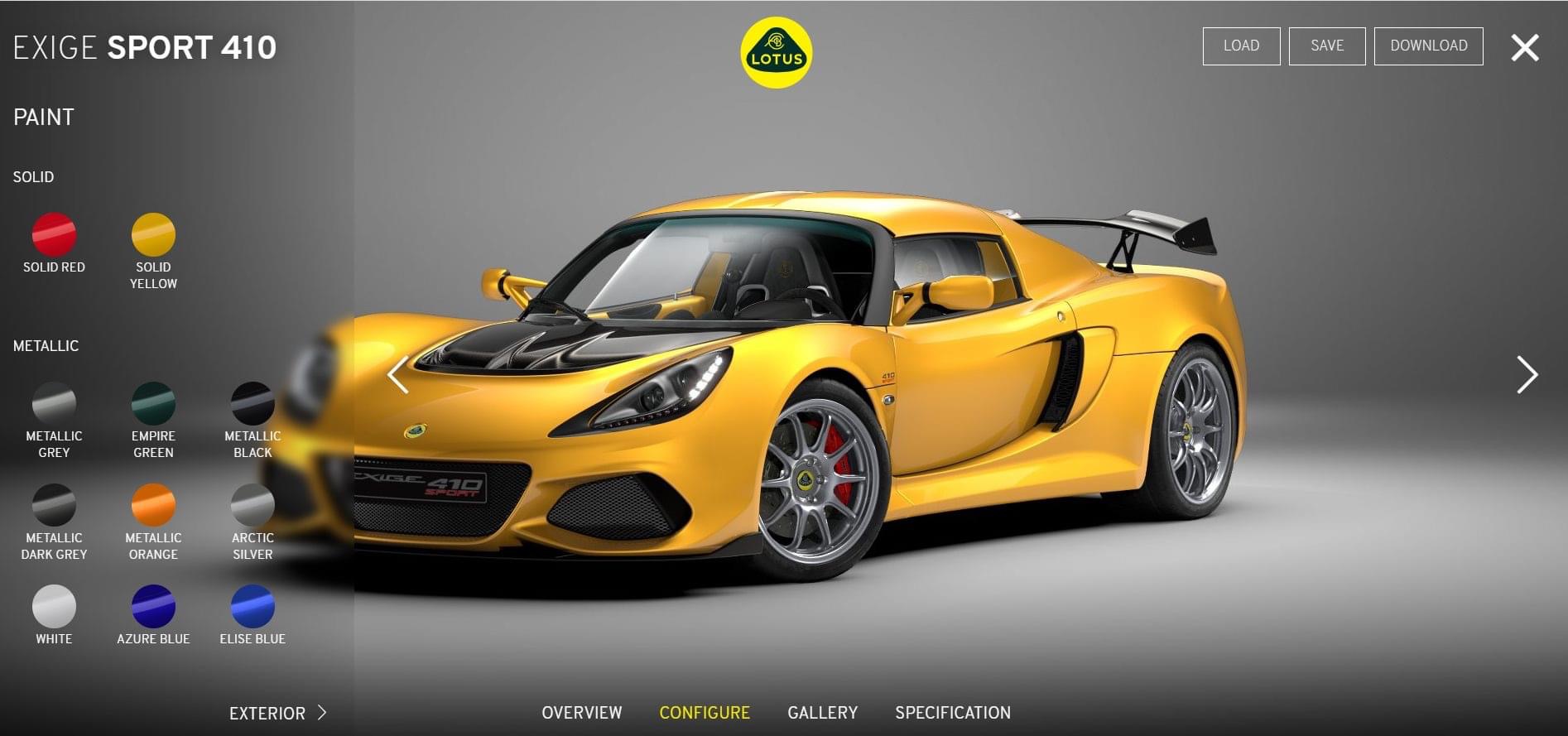 lotus configurator