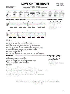 love on the brain bass tab