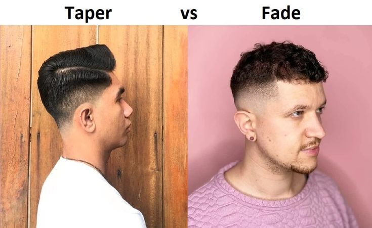 low fade vs taper fade