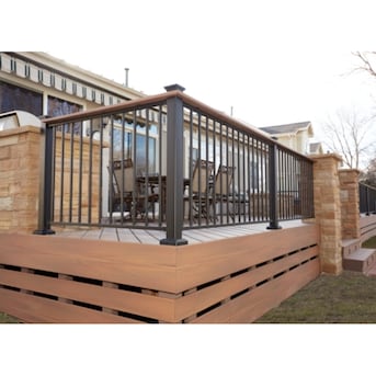 lowes deck railing