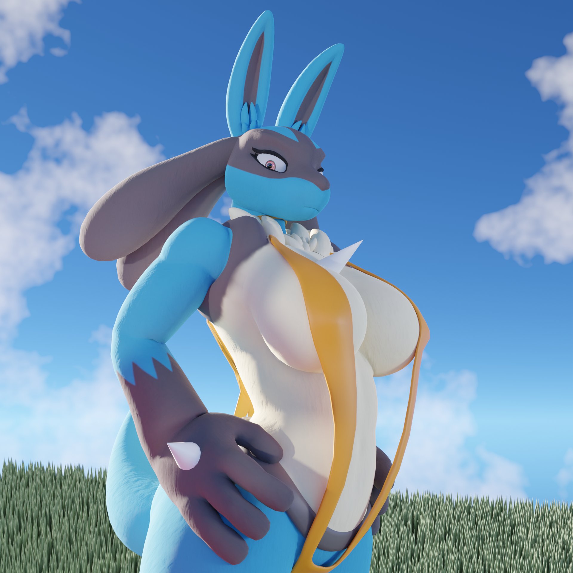 lucario boobs