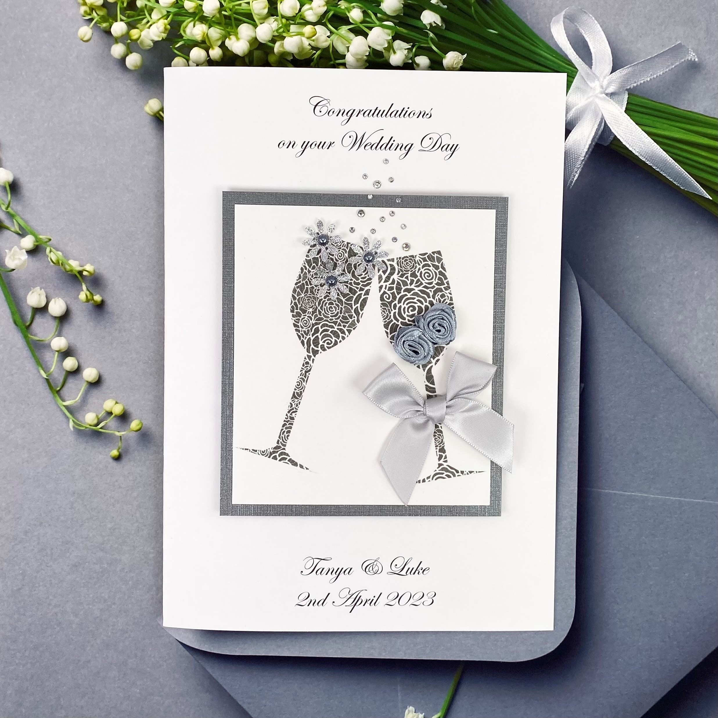 luxury handmade wedding cards