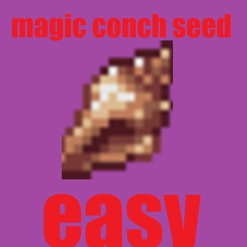 magic conch terraria