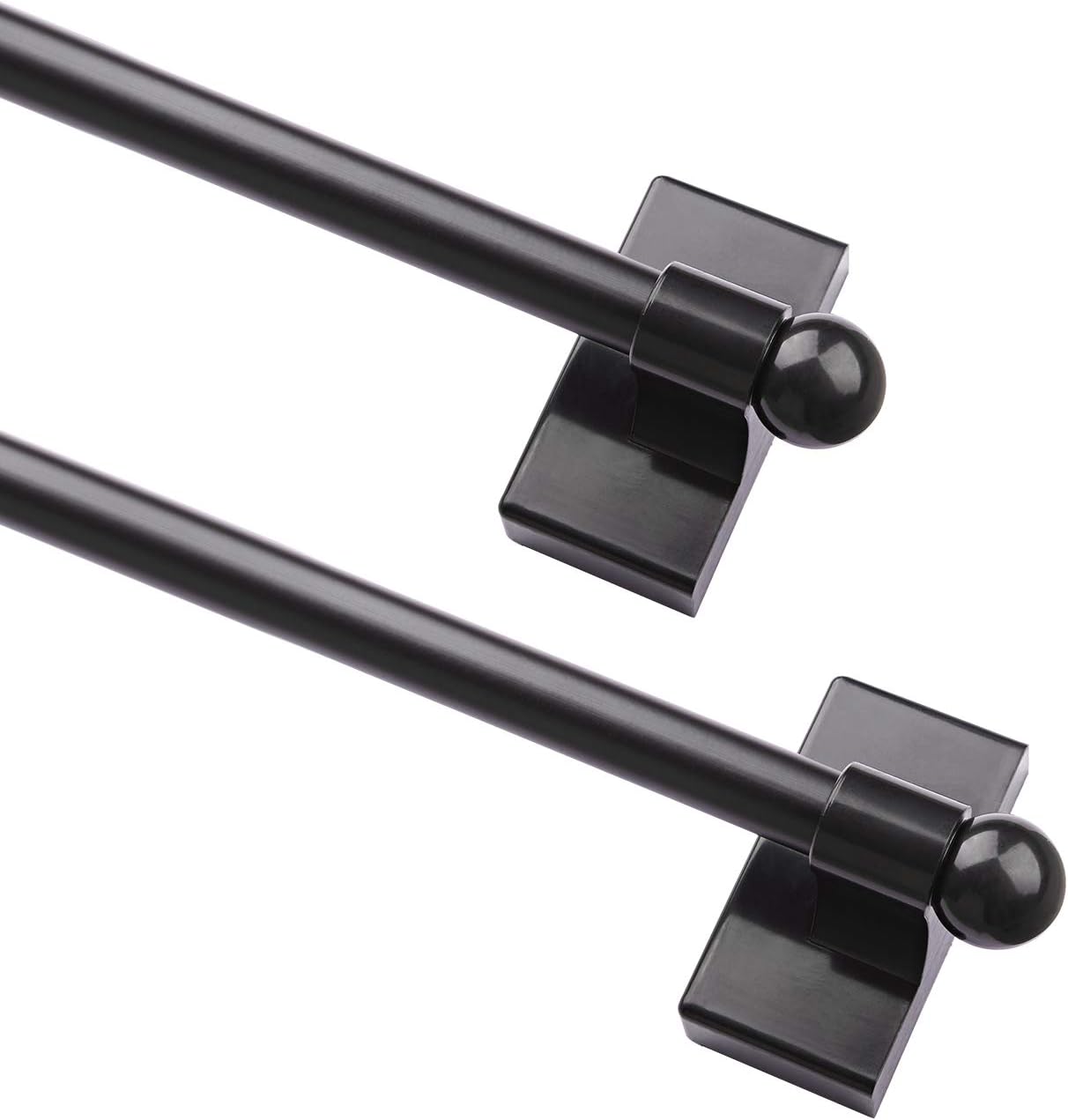 magnetic curtain rods