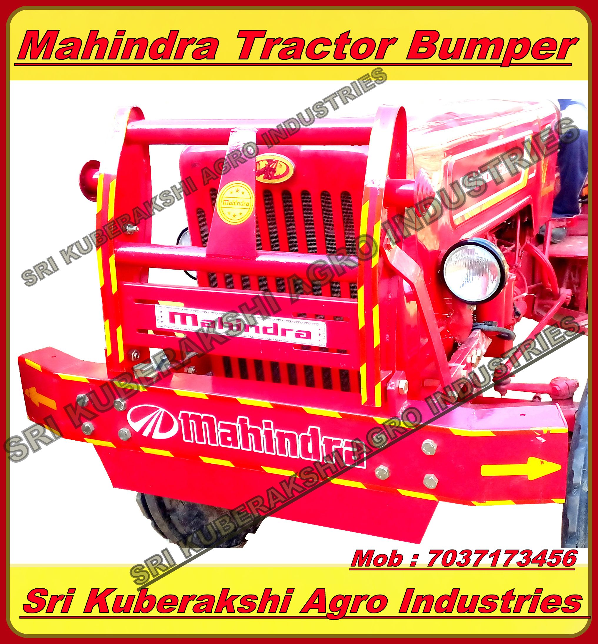 mahindra tractor bumper price