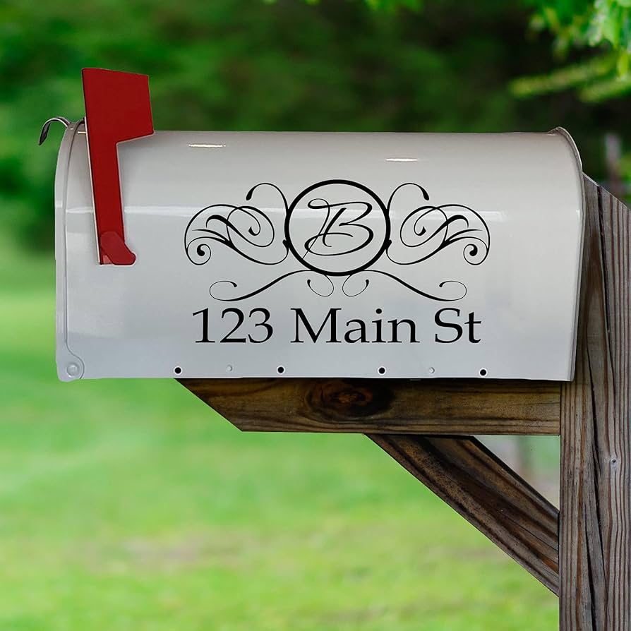 mailbox decals