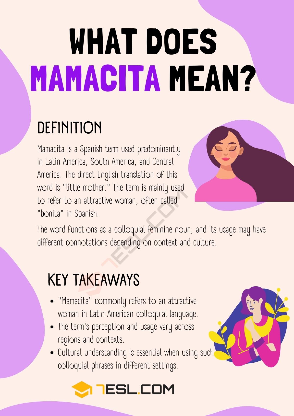 mamacita definition