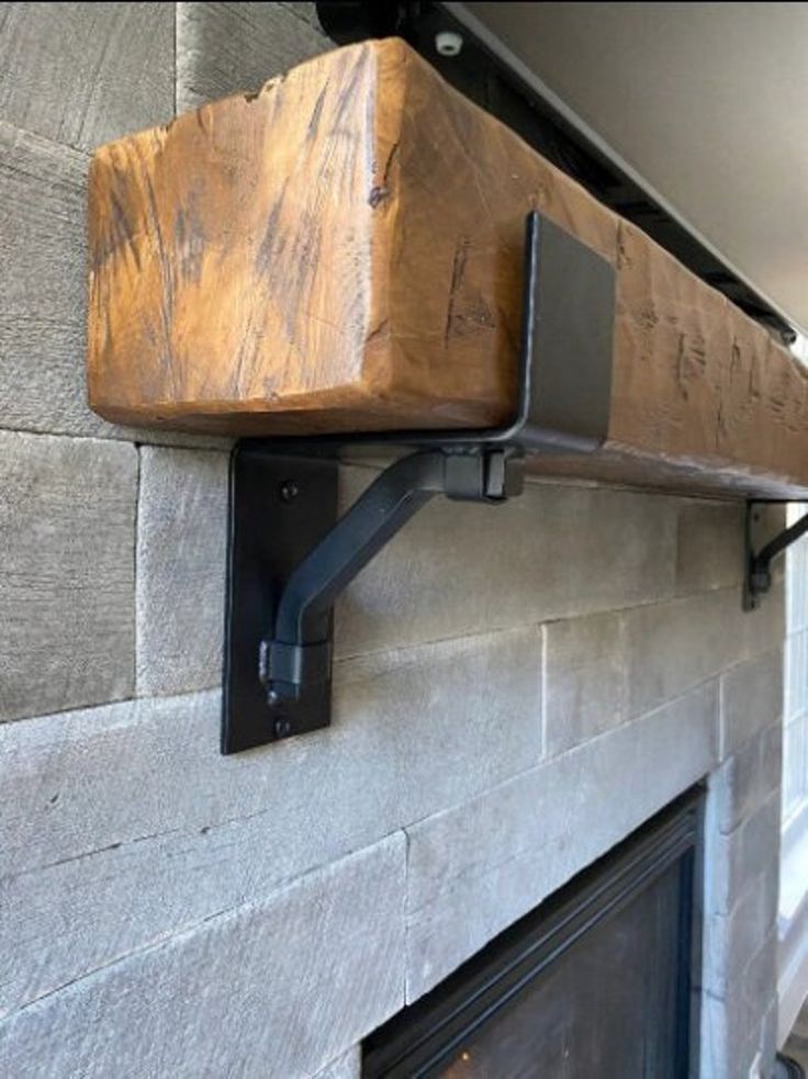 mantel brackets