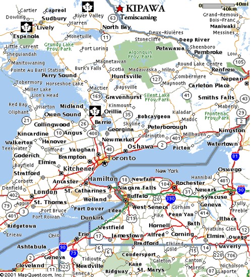 mapquest quebec