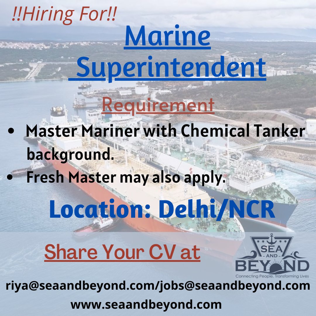 marine superintendent jobs