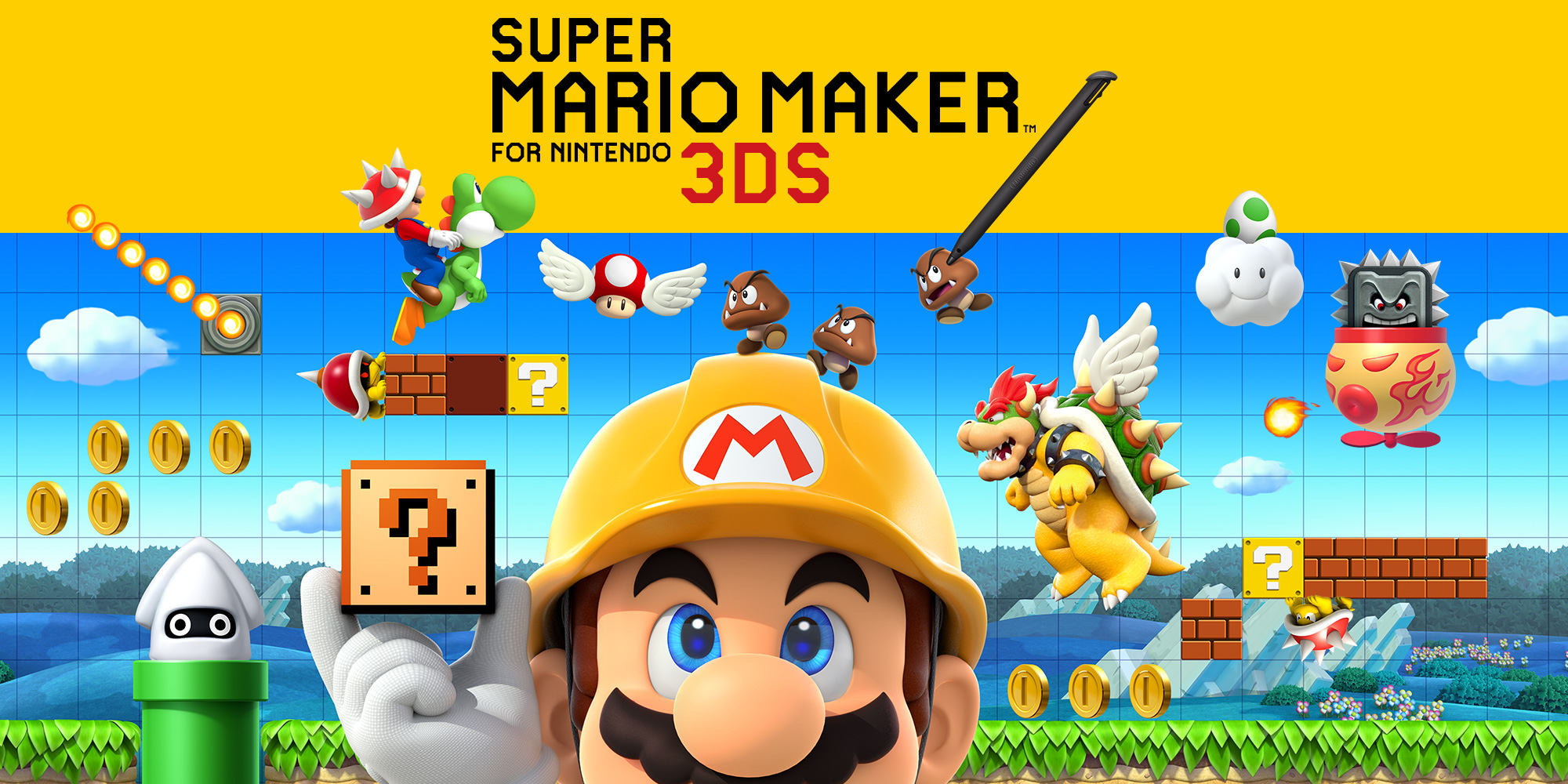 mario maker 3ds game