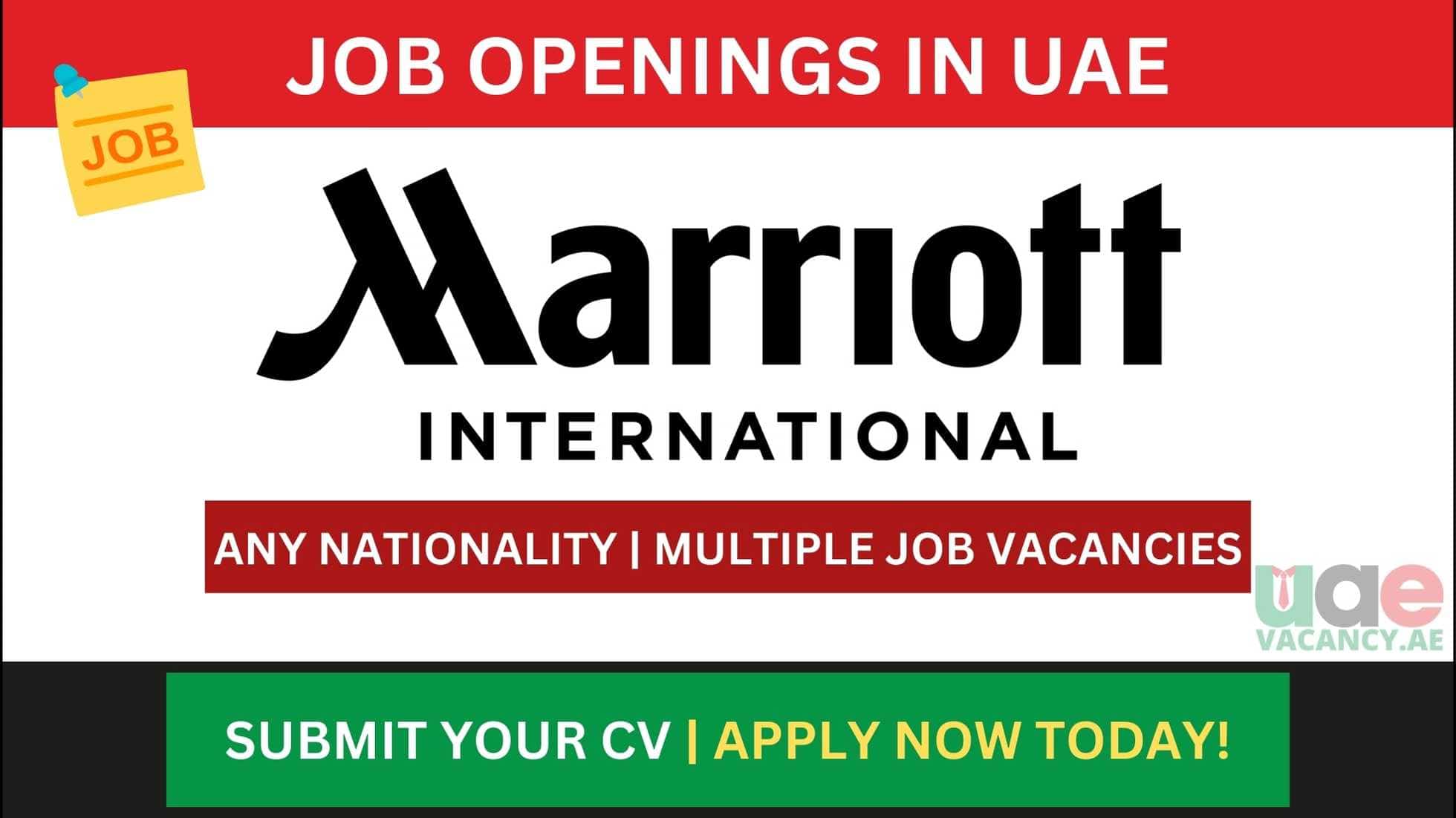 marriott job openings