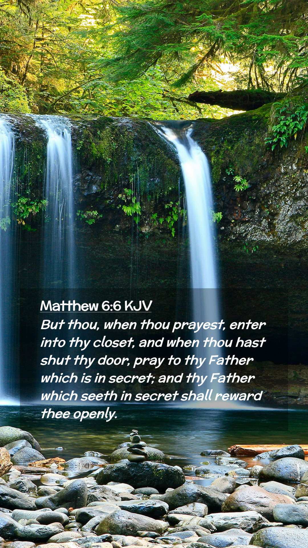 matthew 6 kjv