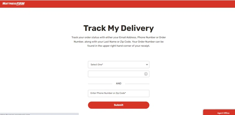 mattress firm delivery tracker