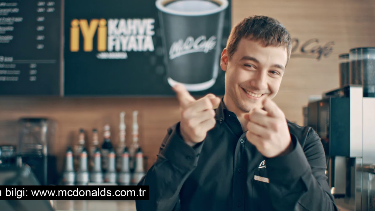 mcdonalds kahve reklamı oyuncuları