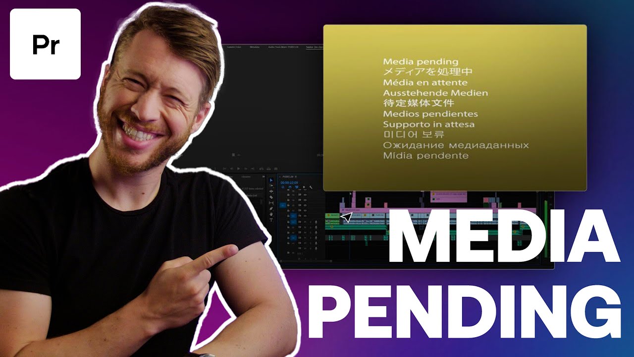 media pending premiere pro